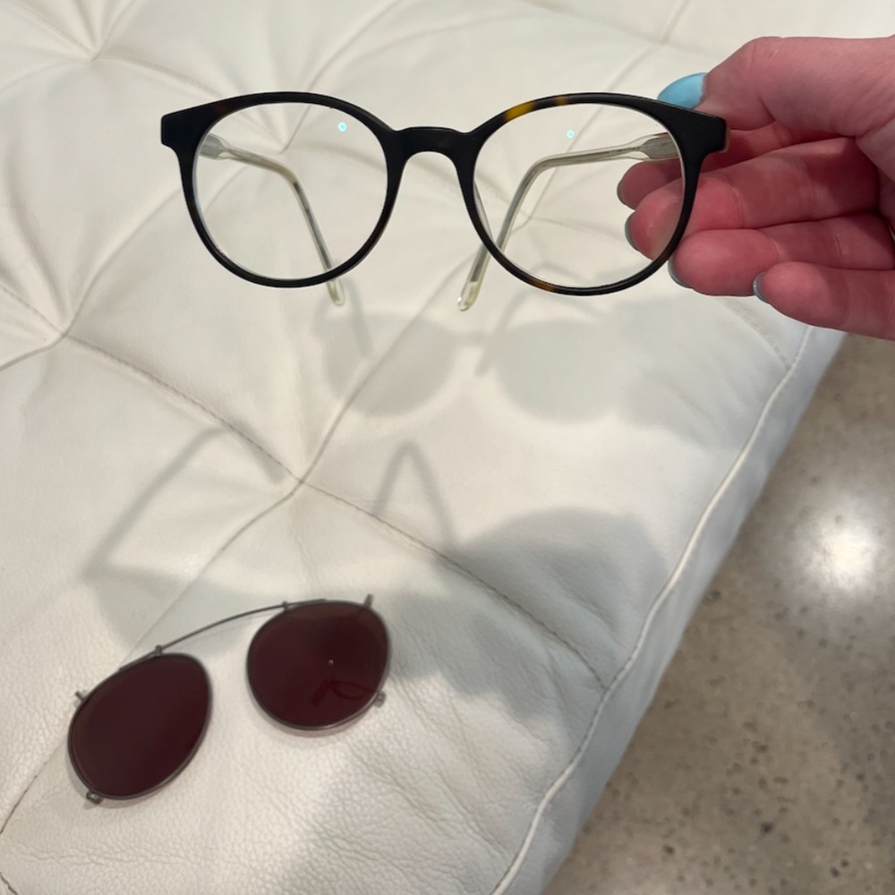 ProDesign Denmark 4751 w/ Clip-on Sunglasses 50-20-145